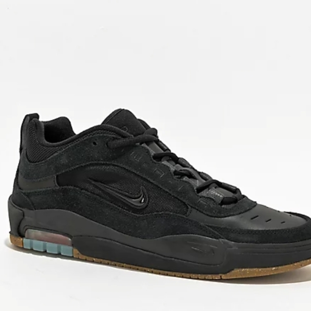 Nike Black and Orange Sneakers